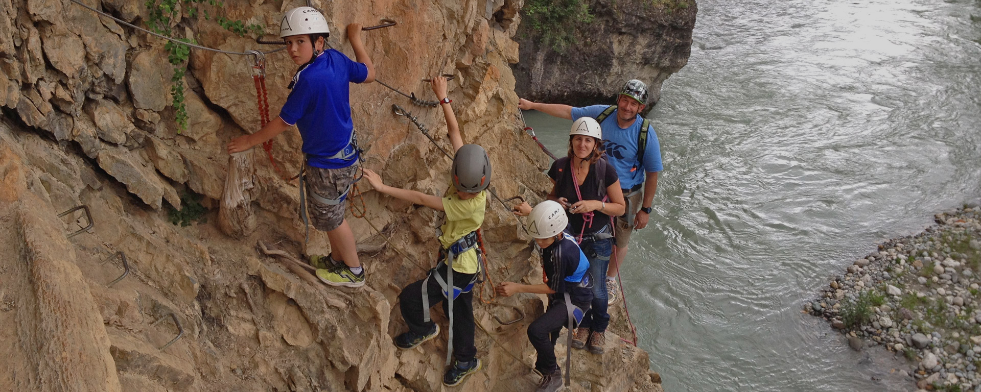 via-ferrata dans les hautes-alpes avec Talweg